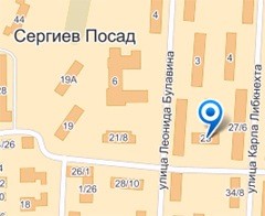 Кадастровая карта сергиева посада
